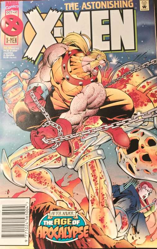 Vintage Marvel comic - Astonishing X-Men #7
