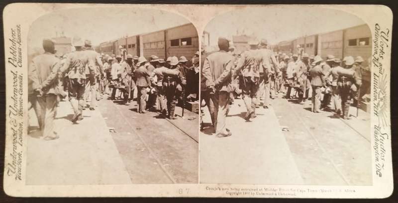 Anglo-Boer War Stereo view / Photograph