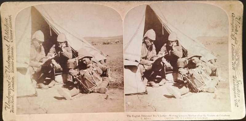 Anglo-Boer War Stereo view / Photograph