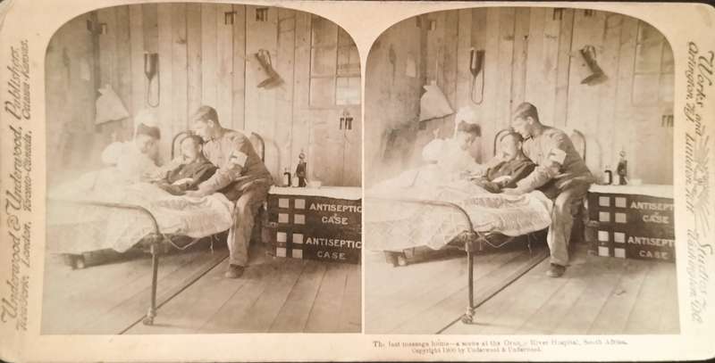 Anglo-Boer War Stereo view / Photograph