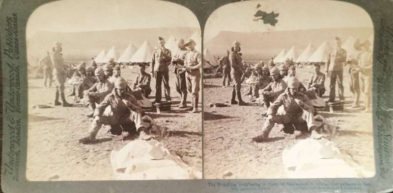 Anglo-Boer War Stereo view / Photograph
