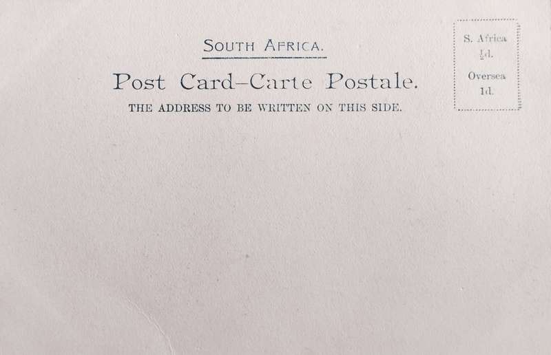 Vintage Post card - Adderley street - Cape Town(unused)