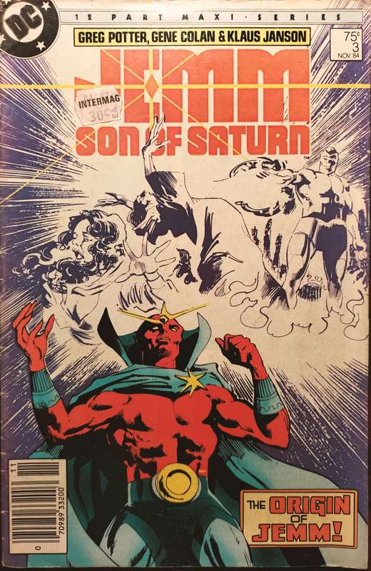 Vintage DC Comic - Jemm - Son of Saturn #3