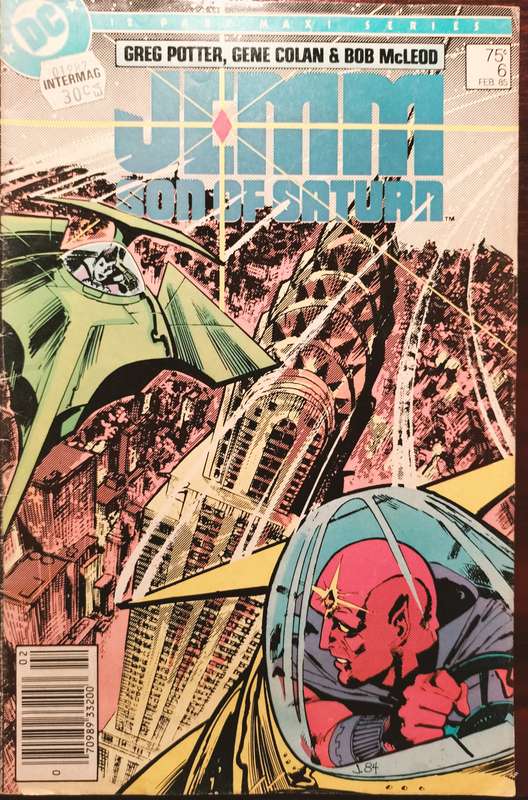Vintage DC Comic - Jemm - Son of Saturn #6