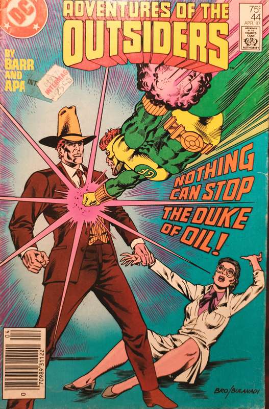 Vintage DC Comic - Adventures of the outsiders #44