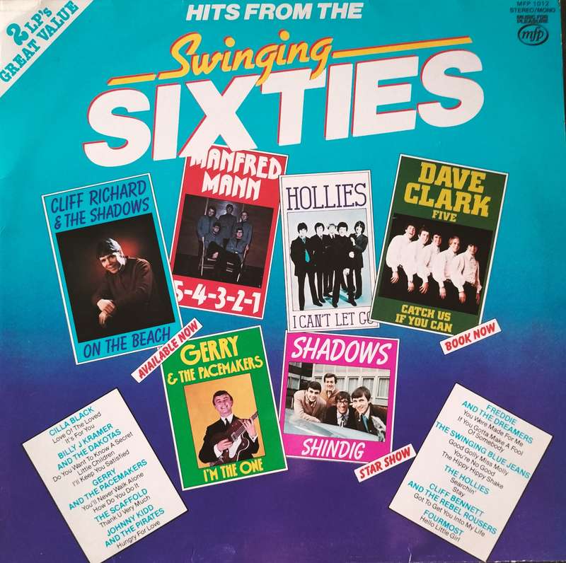 Vintage LP / Vinyl / Record - Swinging Sixties (2LP)