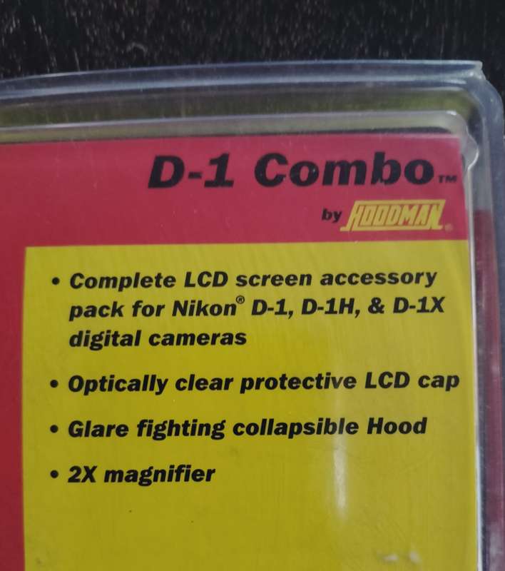 Nikon D-1 Combo - LCD screen accessory (unopened) (MC36)