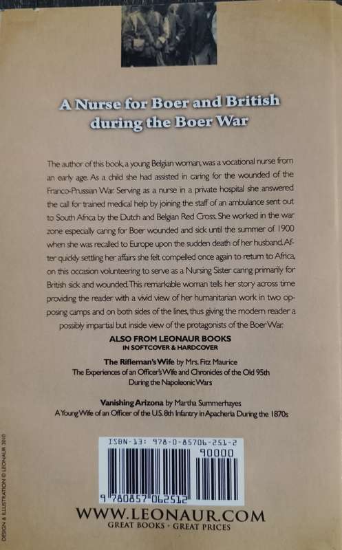 Diary of a nurse in South Africa - with the Dutch-Belgian Red Cross during the Boer War