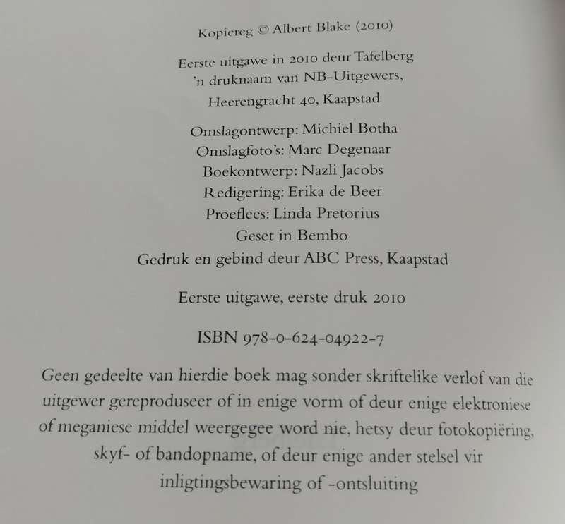 Boereverraaier teregstellings tydens die Anglo-Boereoorlog (Blake - 2010)