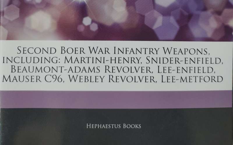 Second Boer War weaponry (2 booklets). See photographs for detailed content