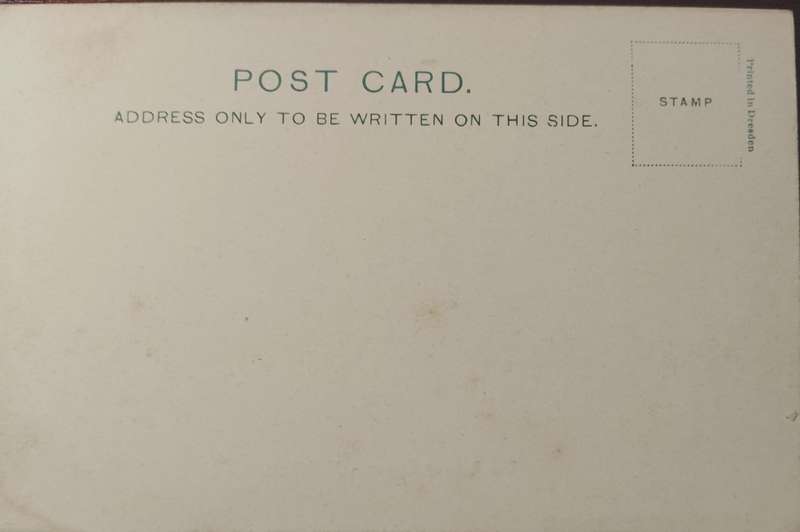 Antique Post Card - Middelburg railway station (unused)