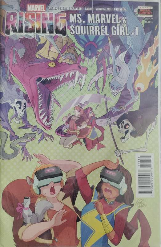 Marvel Comic - Rising: Ms. Marvel & Squirrel Girl (#1)