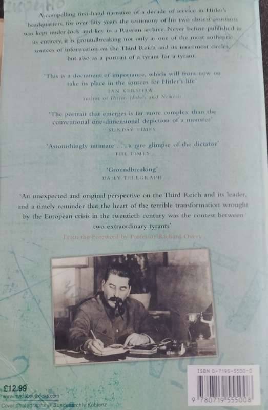 The Hitler Book - The secret dossier prepared for Stalin