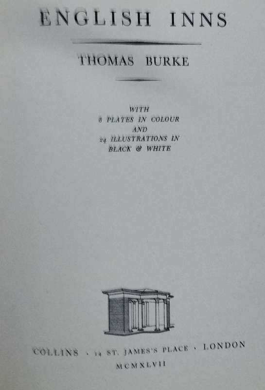 English Inns (Burke - 1947)