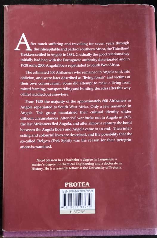 The Boer in Angola 1928 - 1975 (Stassen - 2011)