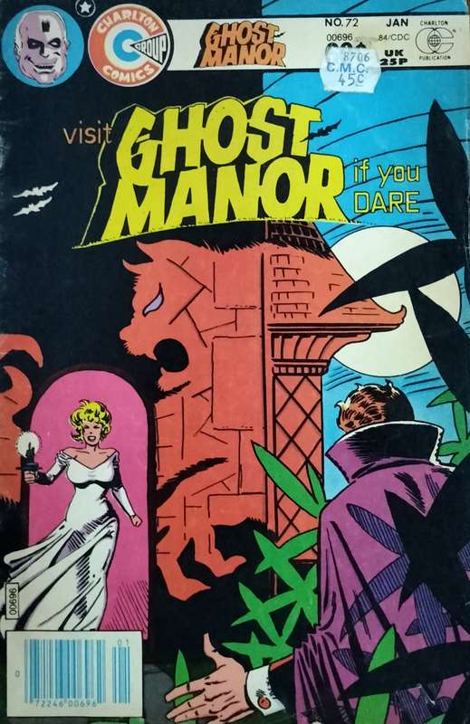 Vintage Charlton comic - Visit Ghost House (#72)
