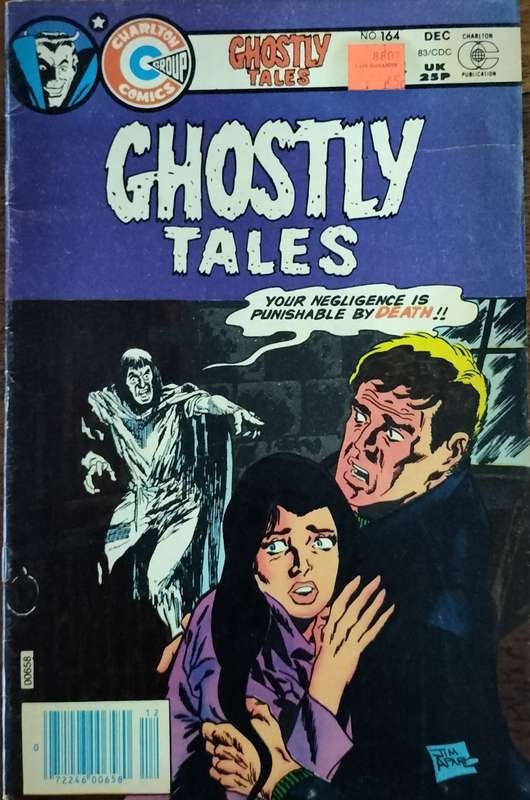 Vintage Charlton comic - Ghostly Tales (#164)
