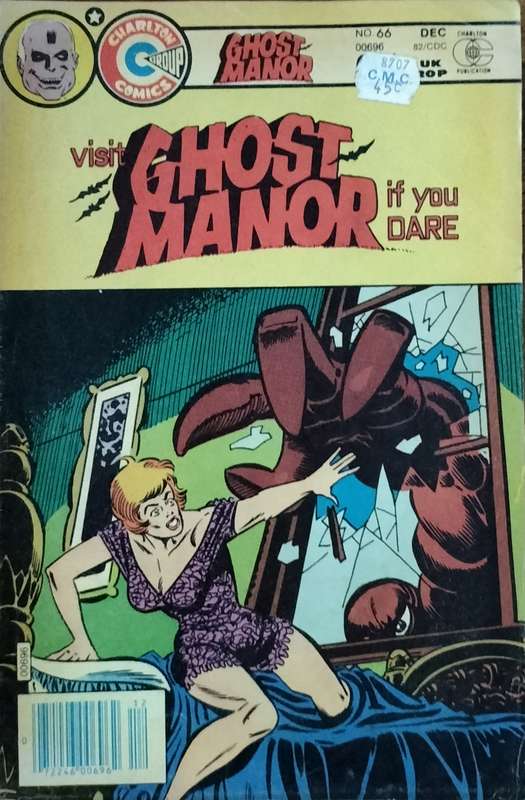 Vintage Charlton comic - Visit Ghost Manor (#66)