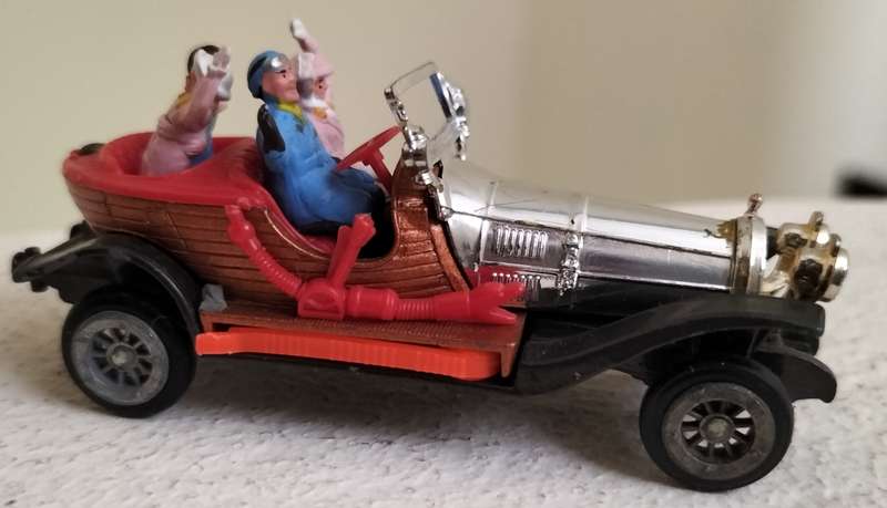 Vintage Husky Model - Chitty Chitty Bang Bang (small - 7cm)