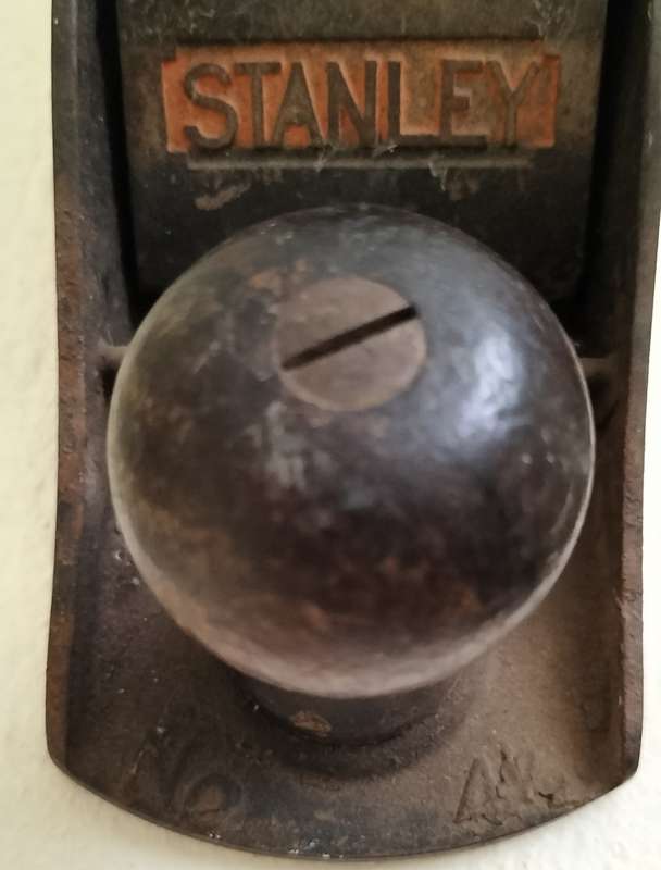Vintage Stanley wood plane No 4.5