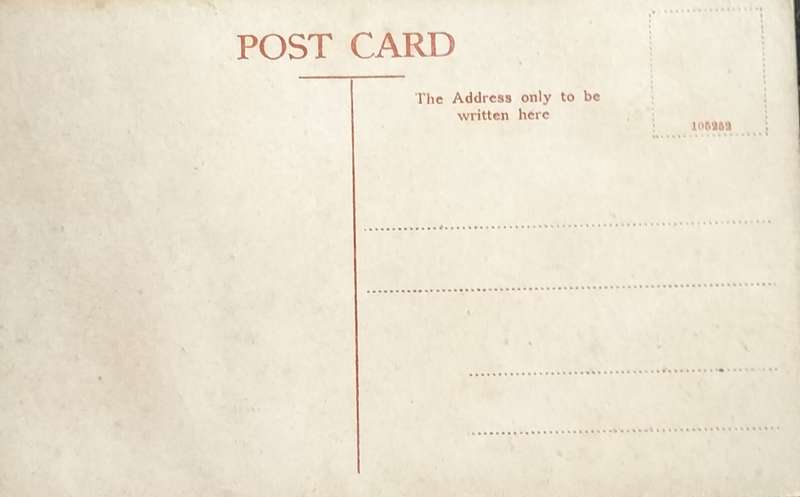 Vintage postcard - Kimberley Railway Station (unused)