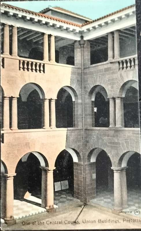 Vintage postcard - Pretoria Union Building (unused)