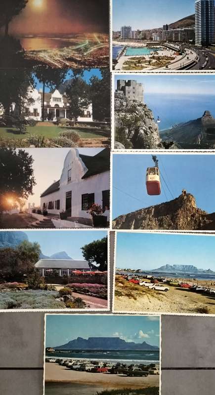 Photo Post Cards - Cape Town 1970s(x17)