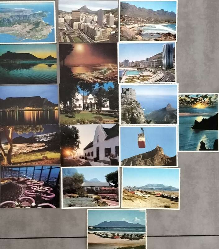 Photo Post Cards - Cape Town 1970s(x17)