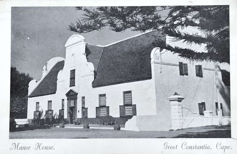 Post Card - Cape Town - Groot Constantia (unused)