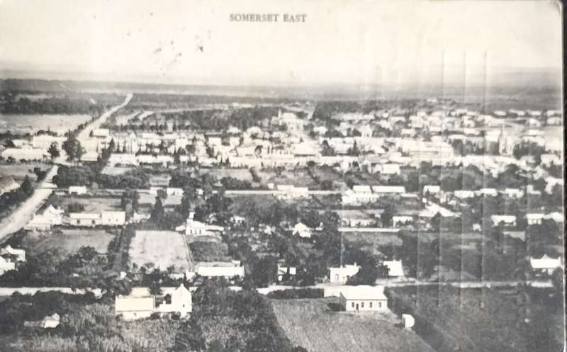 Post Card - Somerset East (used)