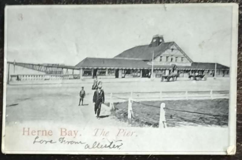Vintage Miniature Post card (7cm x 4.5cm)