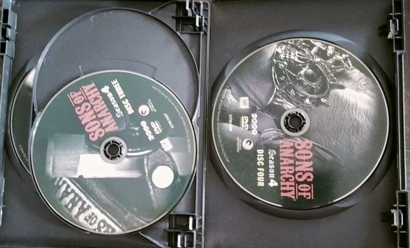 DVD - Sons of Anarchy - Season 4 set (4 discs)