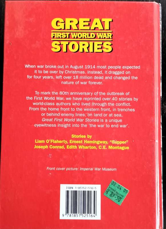 Great First world War Stories (1994)