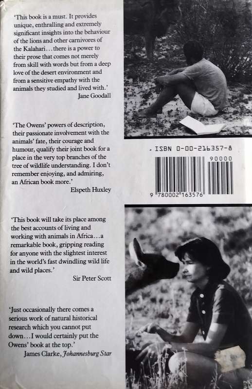 Cry of the Kalahari (Owens - 1985)