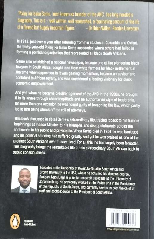 The man who founded the ANC - Biography of Pixley ka Isaka Seme (Ngqulunga - 2017)