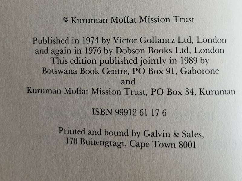 Beloved Partner - Mary Moffat of Kuruman (Dickson 1989)