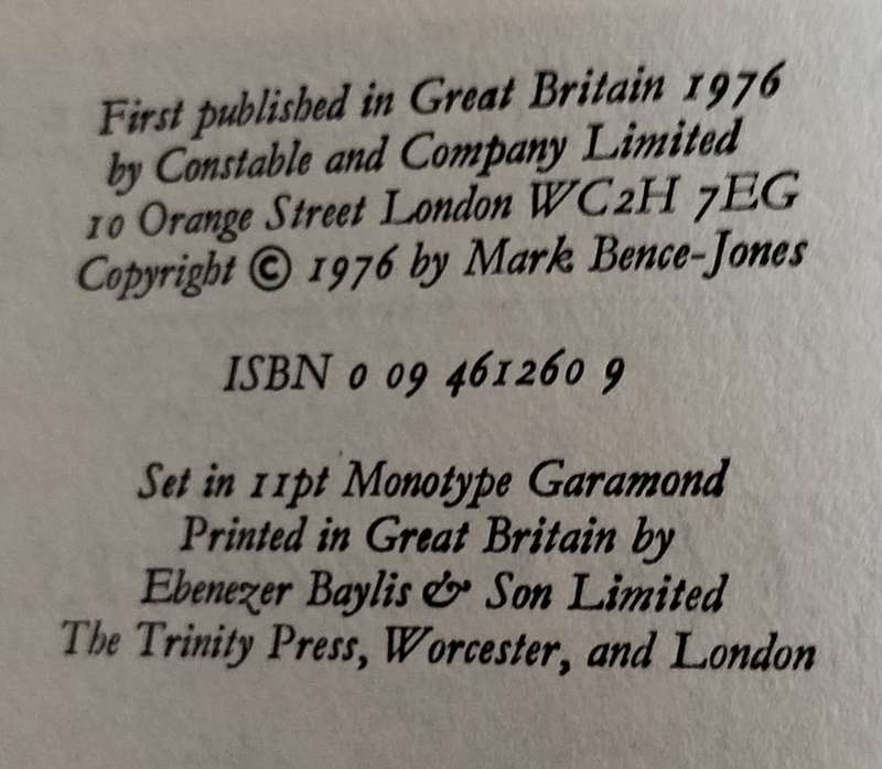 The Cavaliers (Bence-Jones 1976)