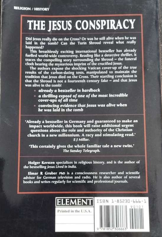 The Jesus Conspiracy - The Turin shroud and the truth about the resurrection (Kersten & Gruber 1992)