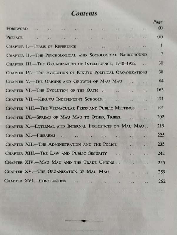 An Historical Survey - The origin and growth of Mau Mau (1960)