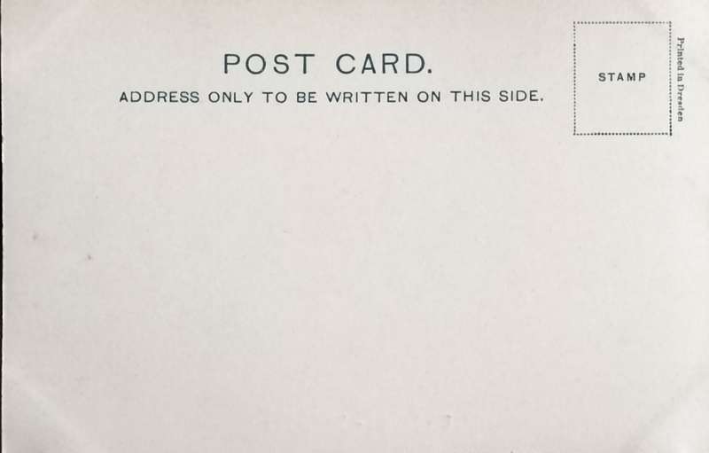 Antique Post card - Johannesburg - The hospital