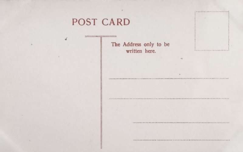 Antique Post card - Johannesburg - Twist Street - New tramway bridge