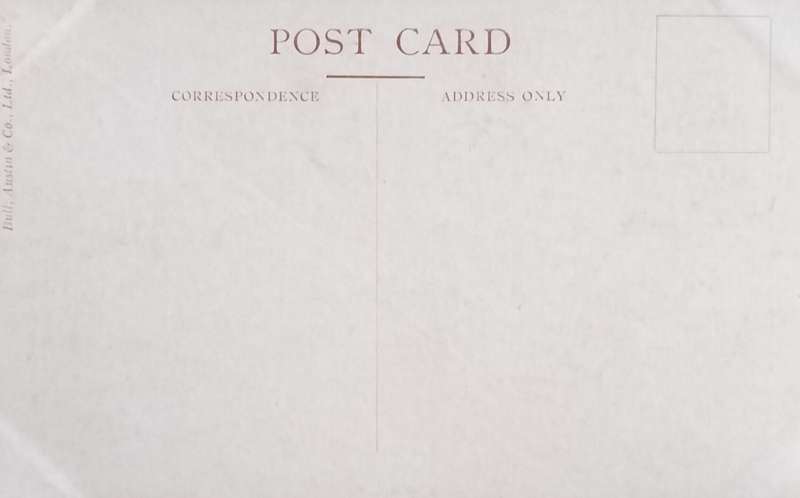 Antique Post card - Johannesburg - Park Station