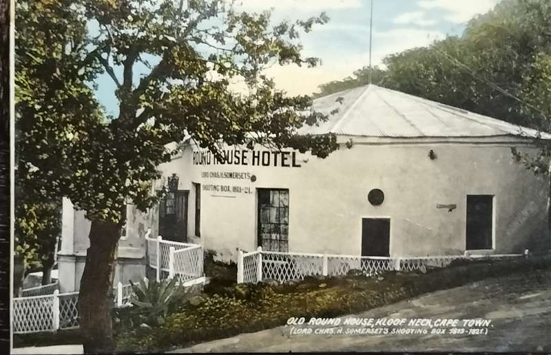 Antique Post card - Cape Town - Old round house Kloof Neck