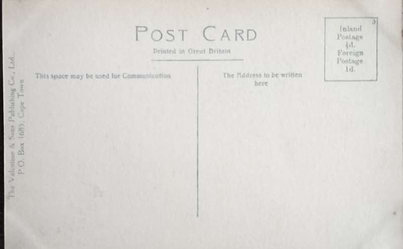 Antique Post card - Cape Town - St. George's Street