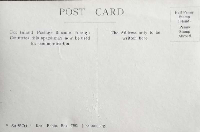 Antique Post Cards - South Africa - Simonstown - Town Pier