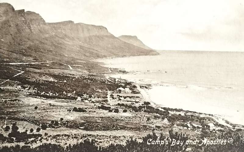 Antique Post Cards - South Africa - Camp's Bay and Apostles