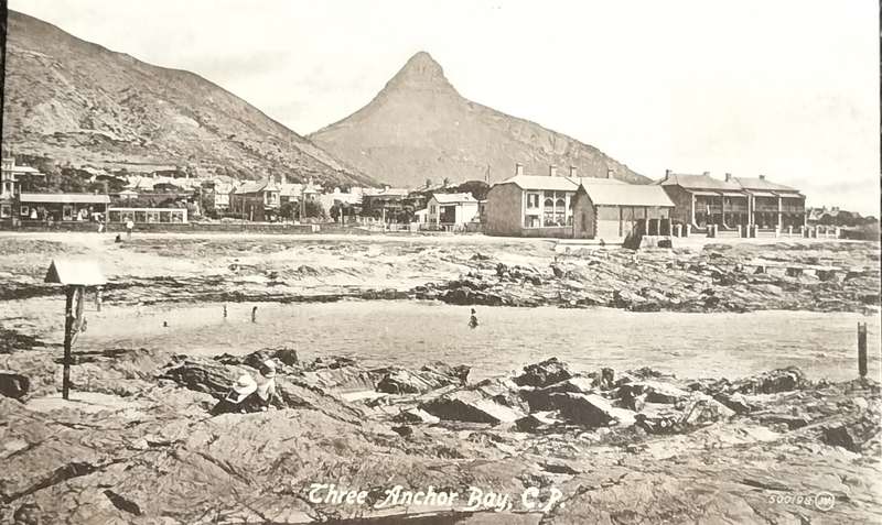 Antique Post Cards - South Africa - Three Anchor Bay