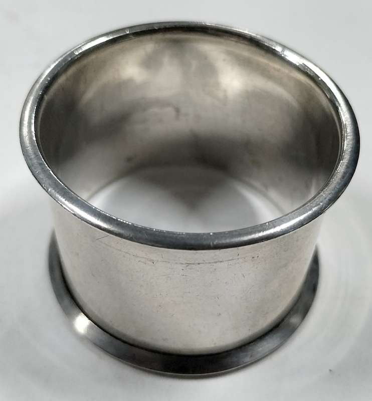 Antique Birmingham Silver serviette ring 29g (12)