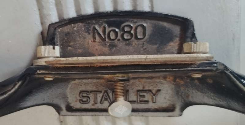 Vintage Stanley wood plane #80