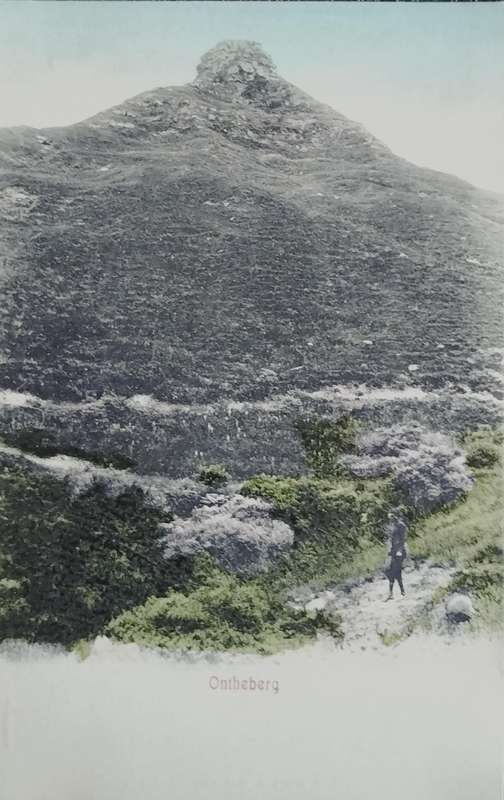 Vintage Post card - South Africa - Ontheberg